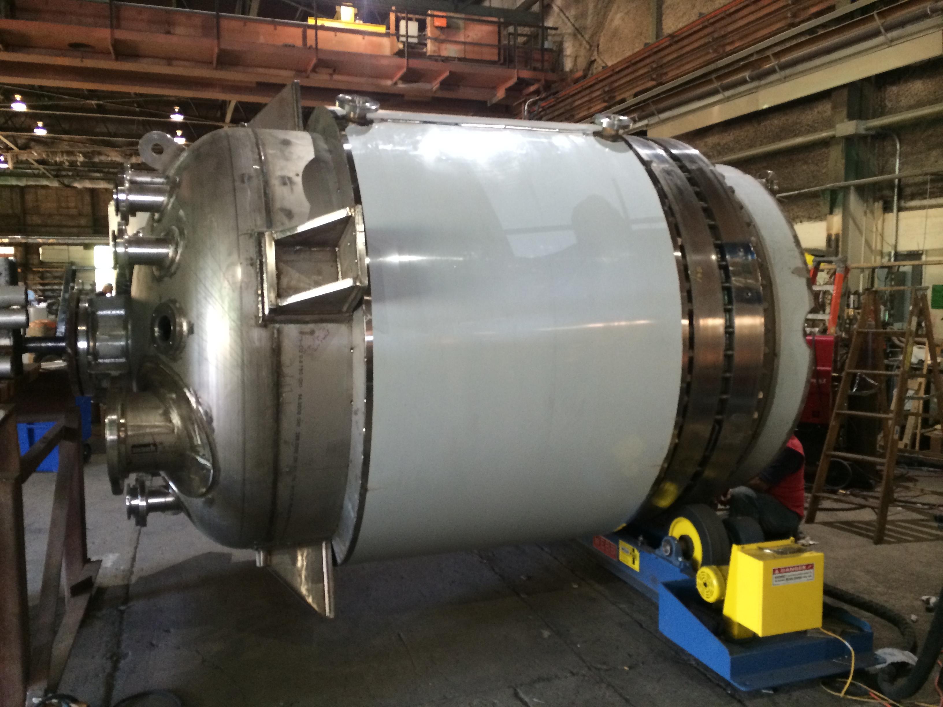 Jacketed Vessel Fabrication & Limpet Coil Reactor Design for Chemical Processing